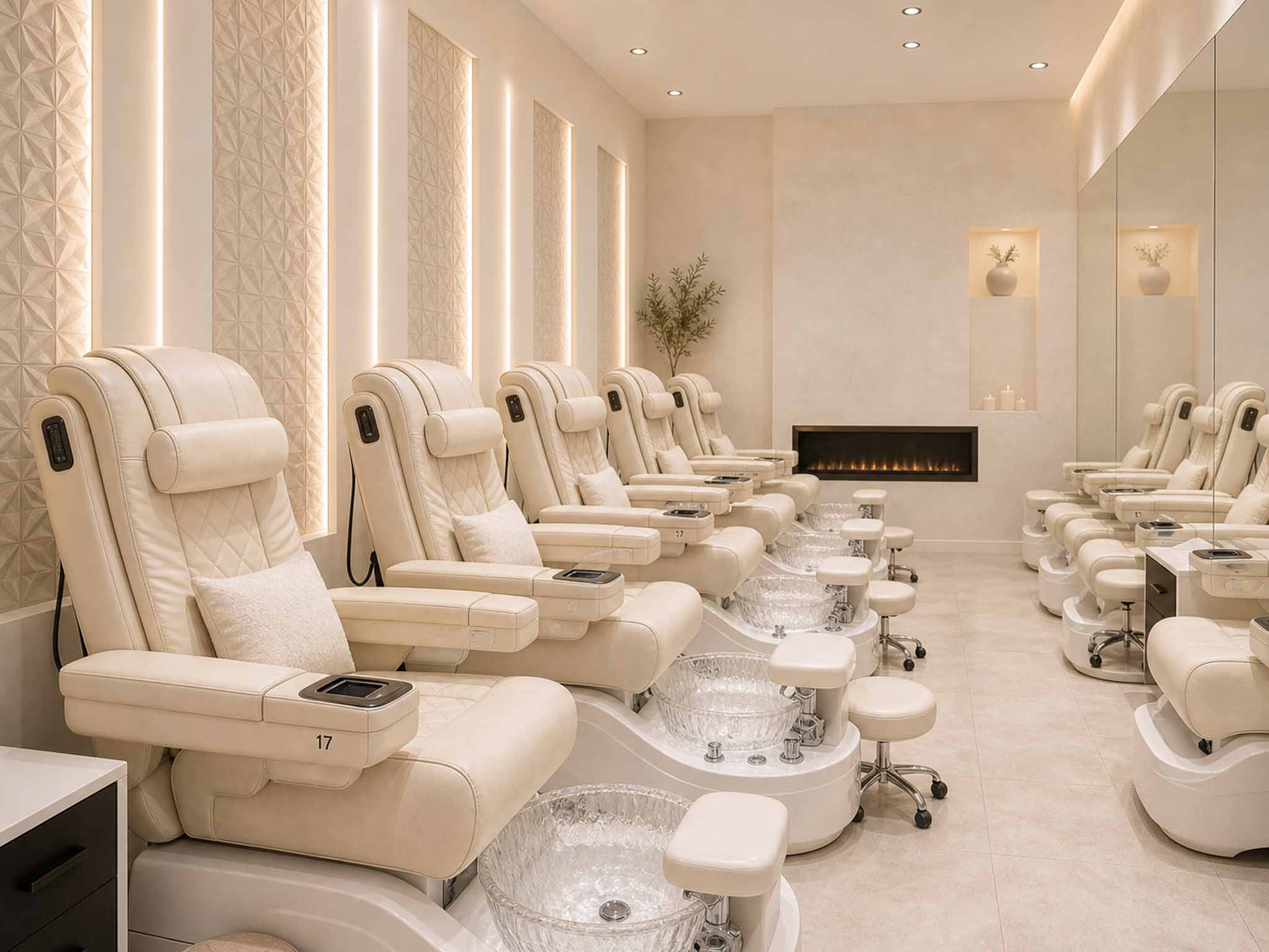Athena pedicure room preview